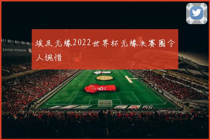 埃及无缘2022世界杯无缘决赛圈令人惋惜