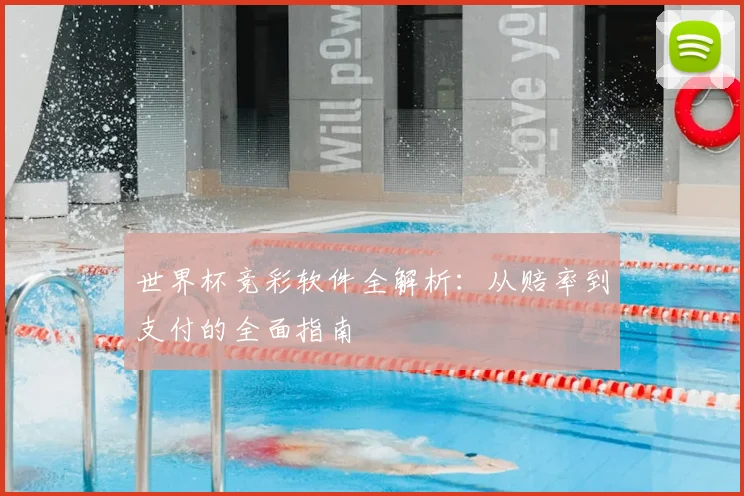 世界杯竞彩软件全解析：从赔率到支付的全面指南